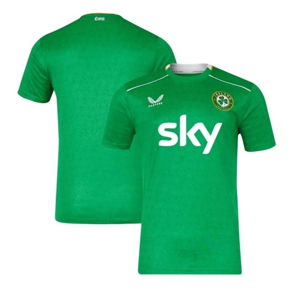 Castore Ireland  2024 Home Green Soccer Shirt Jersey Men's Size Medium
